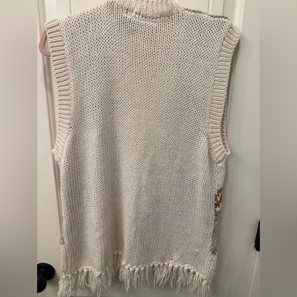 90’s Huntington Ridge Hand Knit Sweater vest S - Picture 5 of 5